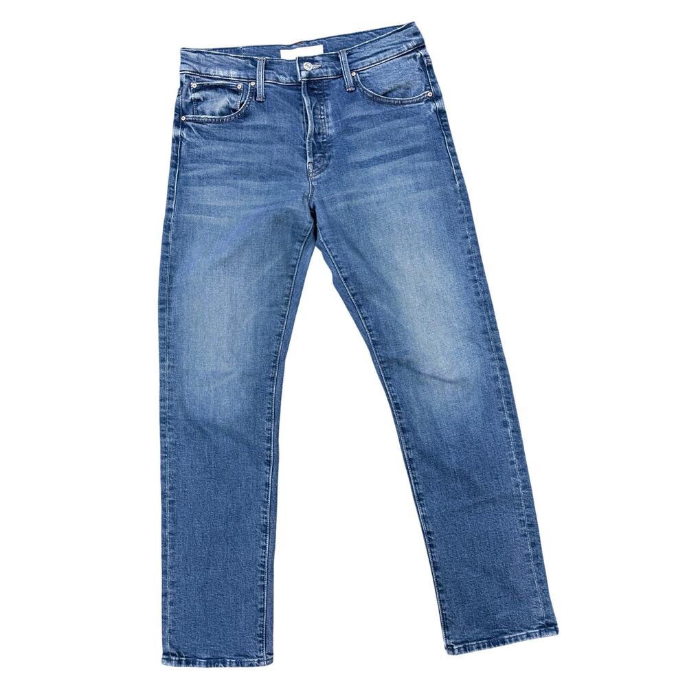 Mother Superior The Hiker Skimp Jeans Lived In Quiet Luxury Straight Easy - 29
